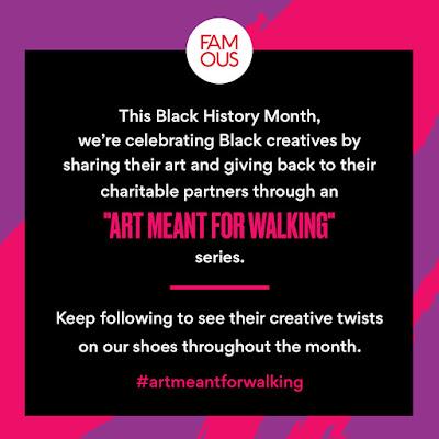 Famous Footwear Partners with Artists for Black History Month Sneaker Designs
