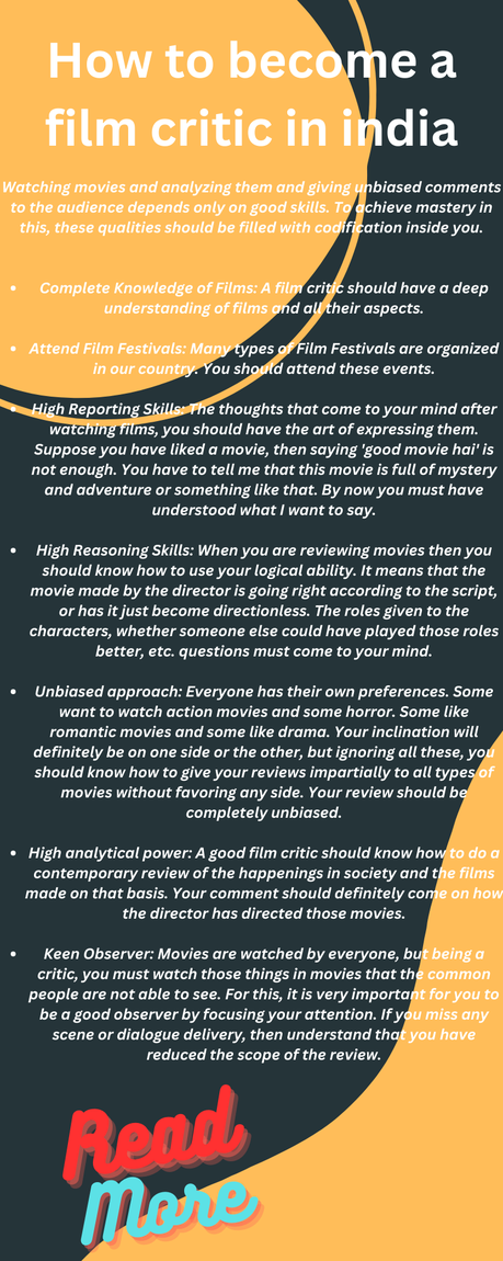 how to become a film critic how to become a film critic