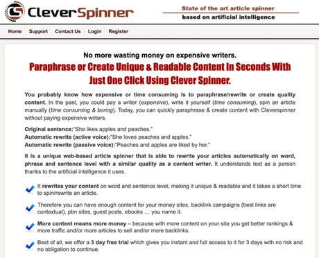 Clever Spinner Spin Rewriter Alternative