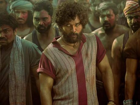 controlling forest fire !  -  Allu Arjun's Pushpa !!