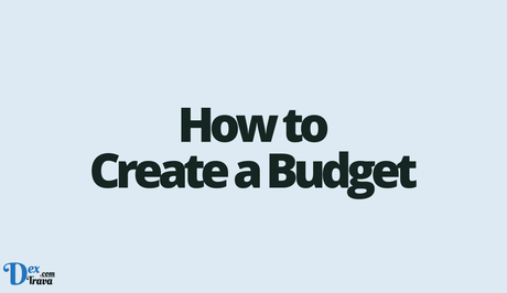 How to Create a Budget