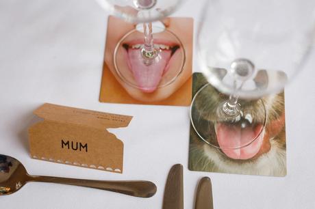 place settings on a wedding day