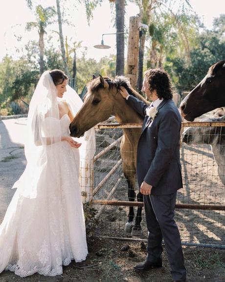 san diego wedding venues bride groom horse