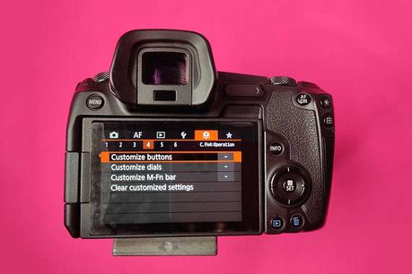 Canon Camera Menu