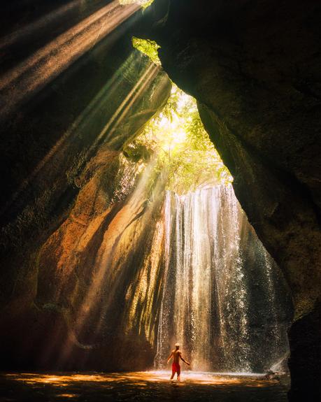 Tukad Cepung Waterfall, Bali, Indonesia