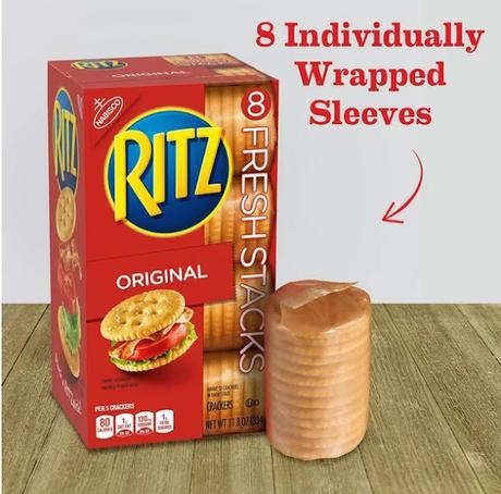 Image: RITZ Fresh Stacks Original Crackers, 8 Count, 11.8 oz