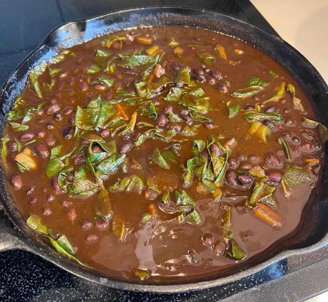 Mexican Beans and Greens