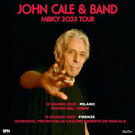 John Cale: two shows in Italy