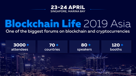 Blockchain Life 2019: Leading Blockchain Conference in Singapore