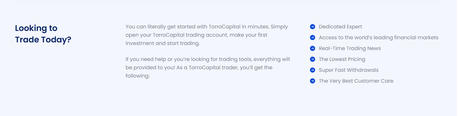 TorroCapital Com Review Gives Insights Of The Trading Platform