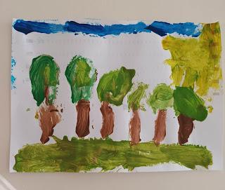 A Favourite Painting  -  Matilda's Trees
