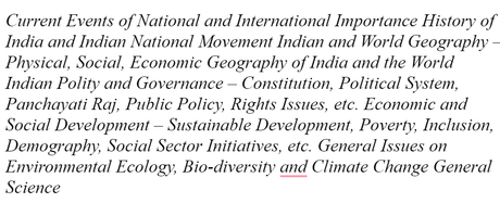 general Studies general Studies