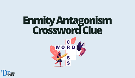 Enmity Antagonism Crossword Clue