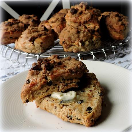 Irish Coffee Cake Scones