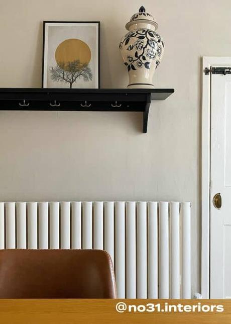 How to decorate above a radiator