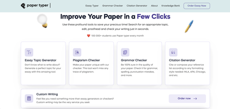 PaperTyper Review 2023: Best Free AI Essay Writer Website For Students!