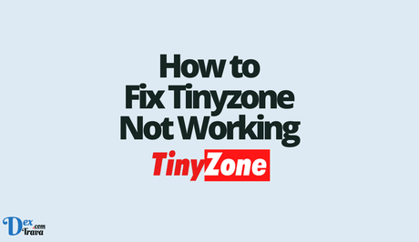 How to Fix Tinyzone Not Working