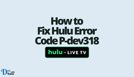 How to Fix Hulu Error Code P-dev318