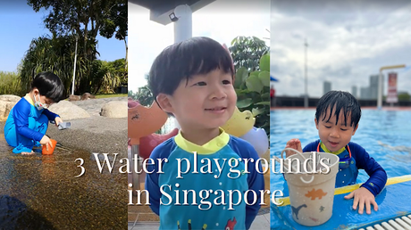 3 Water playgrounds to bring your toddler to in Singapore
