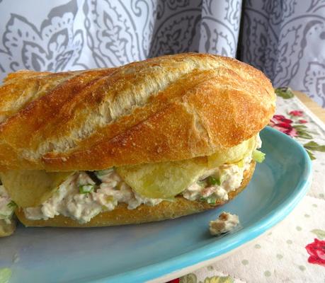 Crunchy Tuna Salad Baguette