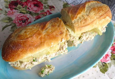 Crunchy Tuna Salad Baguette