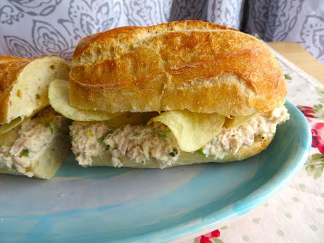 Crunchy Tuna Salad Baguette