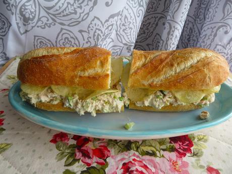 Crunchy Tuna Salad Baguette