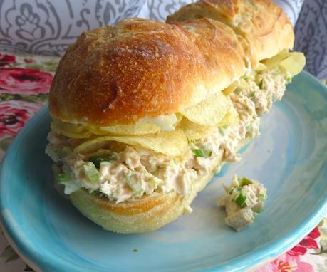 Crunchy Tuna Salad Baguette