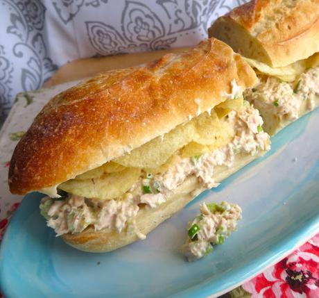 Crunchy Tuna Salad Baguette