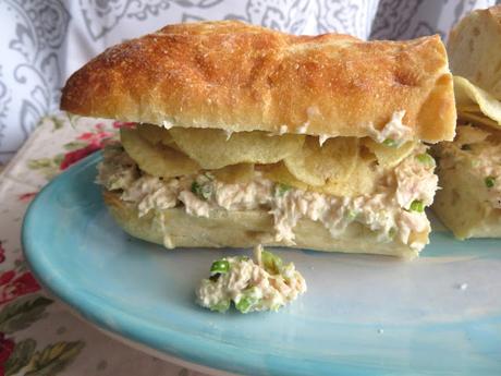 Crunchy Tuna Salad Baguette