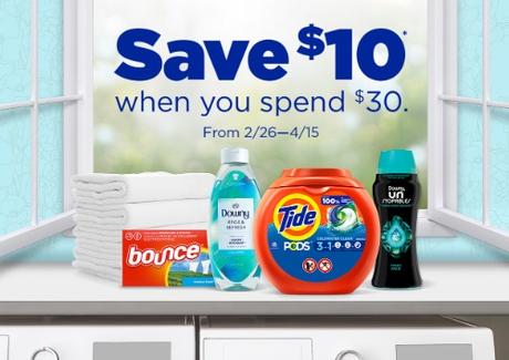 SAVE $10 when you spend $30!