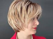 Chic Short Layered with Bangs