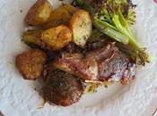 Lamb Chops with Honey, Lemon Thyme