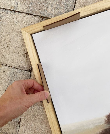 How To Frame a Canvas Print