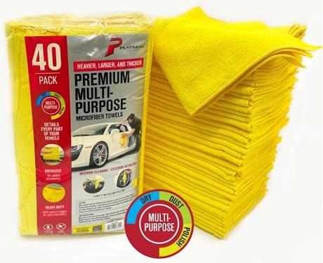 SAVE - Premium Heavy Duty Multi-Purpose Microfiber Towel