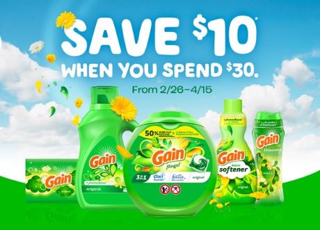 SAVE $10 when you spend $30!
