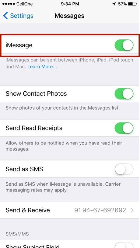 How to Resolve If iMessage Not Working on iOS 9