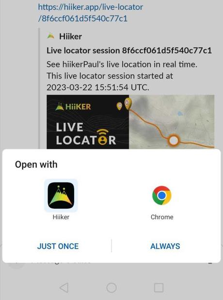 Live locator