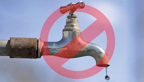 10 hour water cut on 25 March