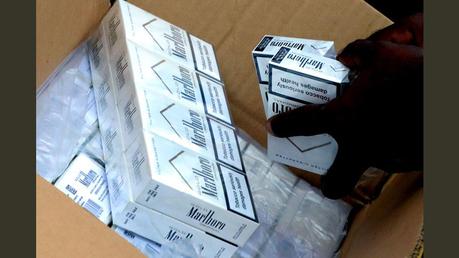 Cigarette container worth over Rs.6 Bn detained