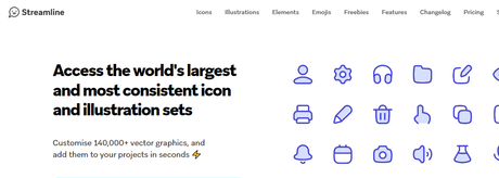 Streamline Icons- Best Icon Libraries