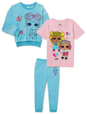 SAVE - Velour 3-Piece Outfit Set