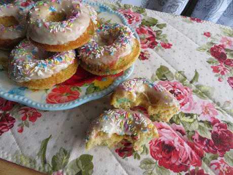 Baked Funfetti Donuts