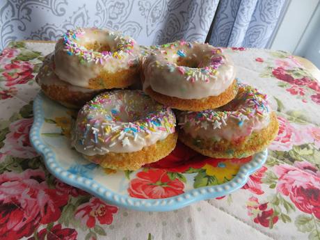 Baked Funfetti Donuts