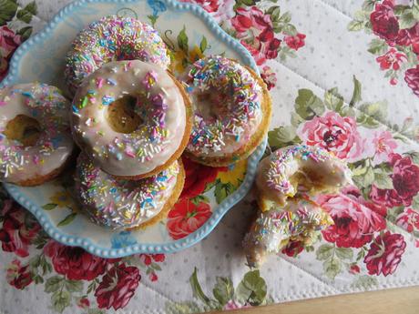 Baked Funfetti Donuts