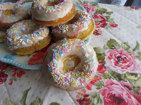 Baked Funfetti Donuts