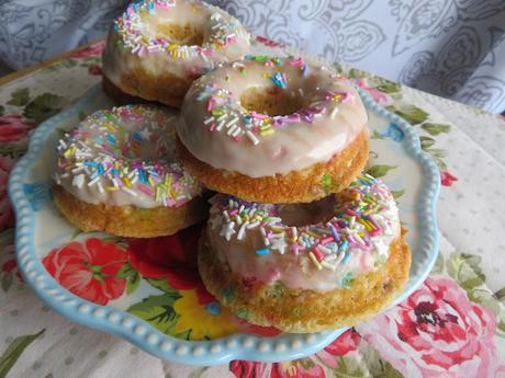 Baked Funfetti Donuts