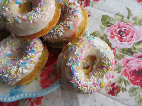 Baked Funfetti Donuts