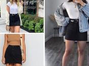 Outfits with Black Skirt Wear Weather