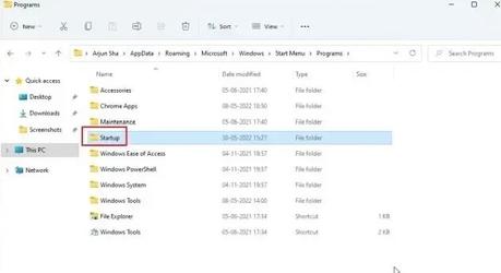 3 Methods To Find The Windows 11 Startup Folder